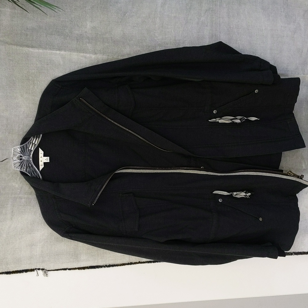 CAbi Charcoal Jacket